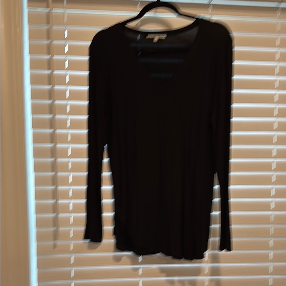 Black Long Sleeve Top